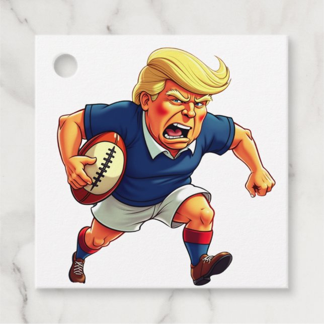 Donald Trump Geschenkanhänger (Vorderseite)