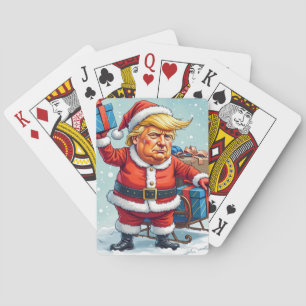 Donald Trump, Geschenke von Santa Spielkarten
