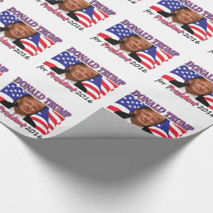 Donald Trump Geschenkpapier
