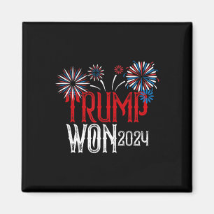 Donald Trump gewann die Amtseinführung der Wahl 20 Magnet