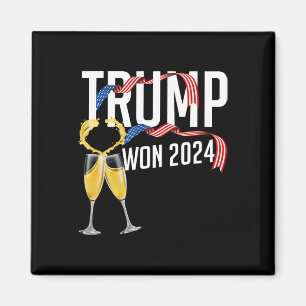Donald Trump gewann Männer zur Amtseinführungswahl Magnet