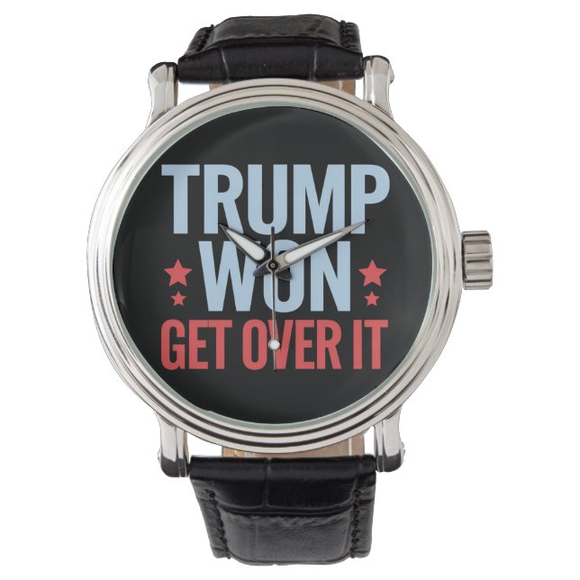 Donald Trump gewinnt 2024 den Sieg Trumps Armbanduhr (Vorderseite)