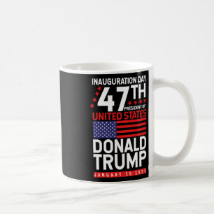 Donald Trump gewinnt 2024 Wahleinweihung Men Wo Kaffeetasse
