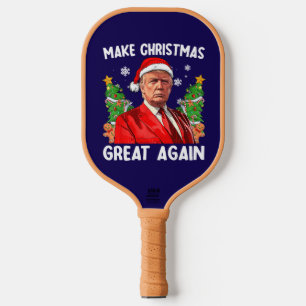 Donald Trump gewinnt Weihnachten wieder großartig Pickleball Schläger