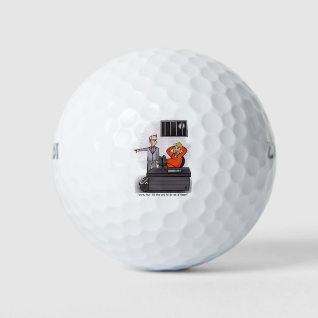 Donald Trump Golf Ball (Vorderseite)