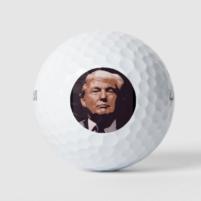 Donald Trump Golf Ball (Vorderseite)