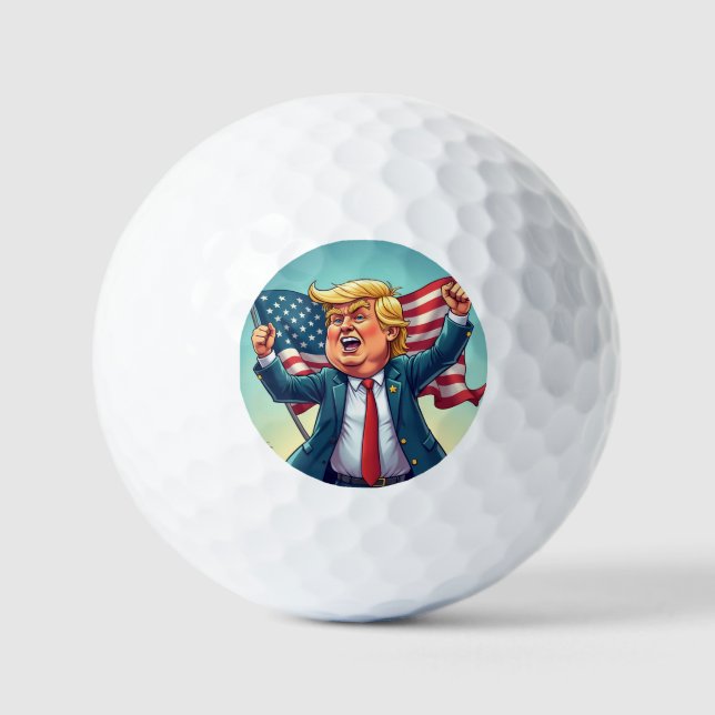 Donald Trump Golfball (Vorderseite)