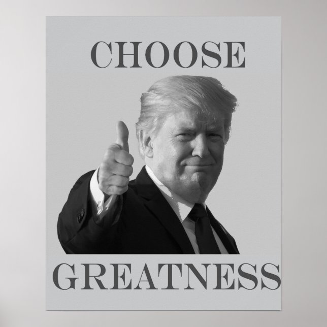 Donald Trump: Greatness Poster (Vorne)