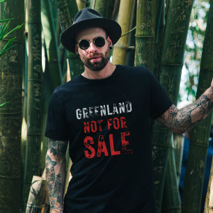 Donald Trump Grönland Nicht Zu Verkaufen Politisch T-Shirt