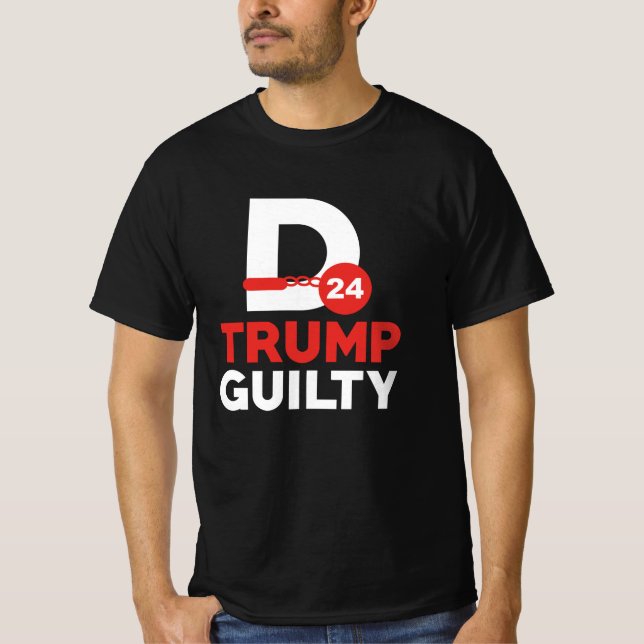 Donald Trump Guilty T-Shirt (Vorderseite)