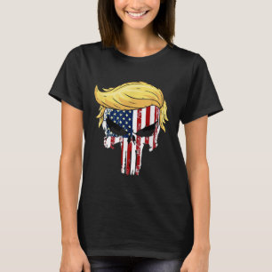 Donald Trump Haair Präsident Skull nimmt Amerika B T-Shirt
