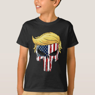 Donald Trump Haair Präsident Skull nimmt Amerika B T-Shirt