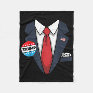 Donald Trump Halloween Kostüm Anzug für Kleinkind Fleecedecke