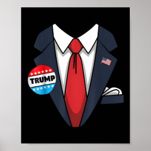 Donald Trump Halloween Kostüm Anzug für Kleinkind Poster