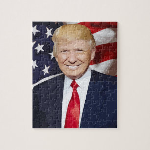 DONALD TRUMP HANDSOME PORTRAIT Puzzle