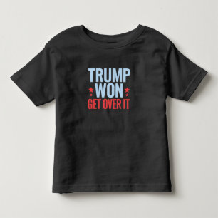 Donald Trump hat gewonnen, akzeptiere es 2024 Trum Kleinkind T-shirt