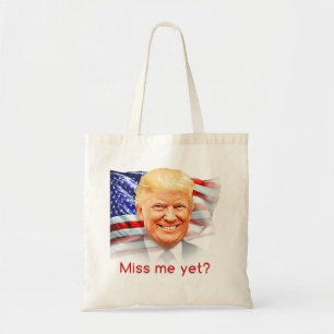 Donald Trump hat mich doch verfehlt? Tragetasche