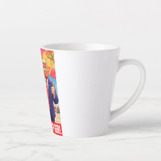 DONALD TRUMP - ICH BIN EIN TRUMP-MÄDCHEN MILCHTASSE