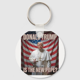 Donald Trump ist der neue Papst Schlüsselanhänger