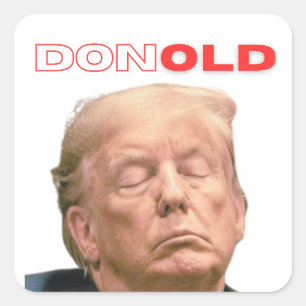 Donald Trump ist ein Sticker für einen alten Mann