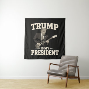 Donald Trump ist mein Präsident Wandteppich