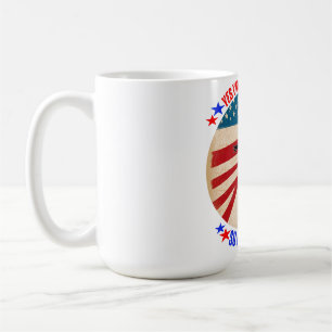 DONALD TRUMP - JA, ICH BIN EIN TRUMP-MÄDCHEN KAFFEETASSE