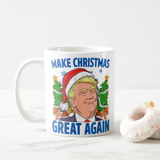Donald Trump Kaffeetasse (Mit Donut)