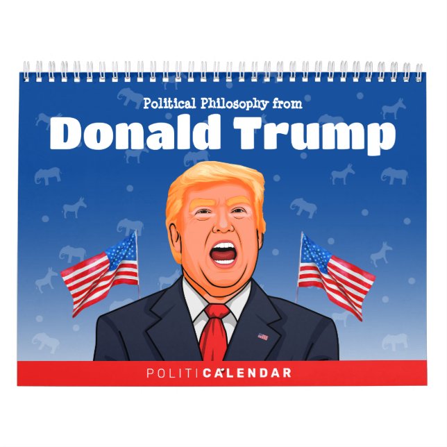 Donald Trump-Kalender für politische Humor Kalender (Titelbild)
