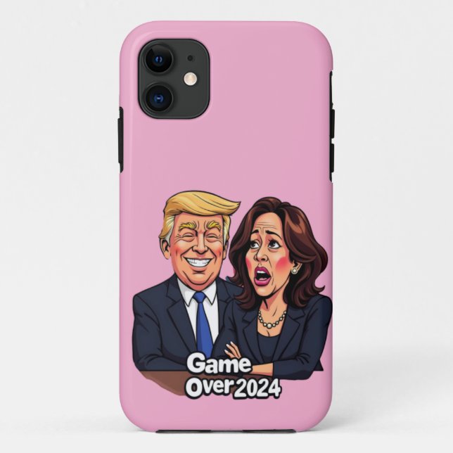Donald Trump Kamala harris Case-Mate iPhone Hülle (Rückseite)
