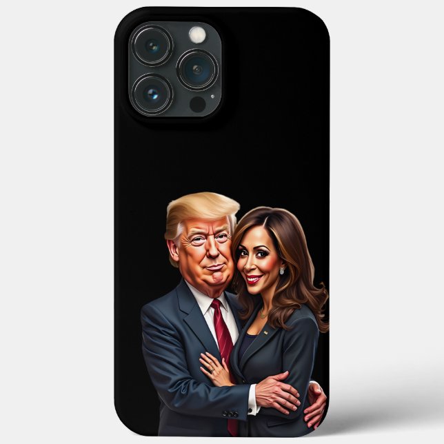 Donald Trump Kamala harris Case-Mate iPhone Hülle (Rückseite)