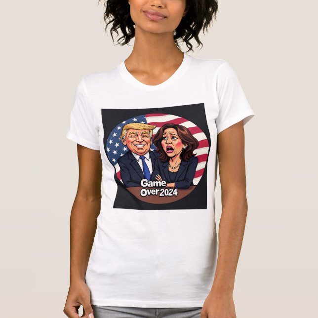 Donald Trump Kamala harris T-Shirt (Vorderseite)