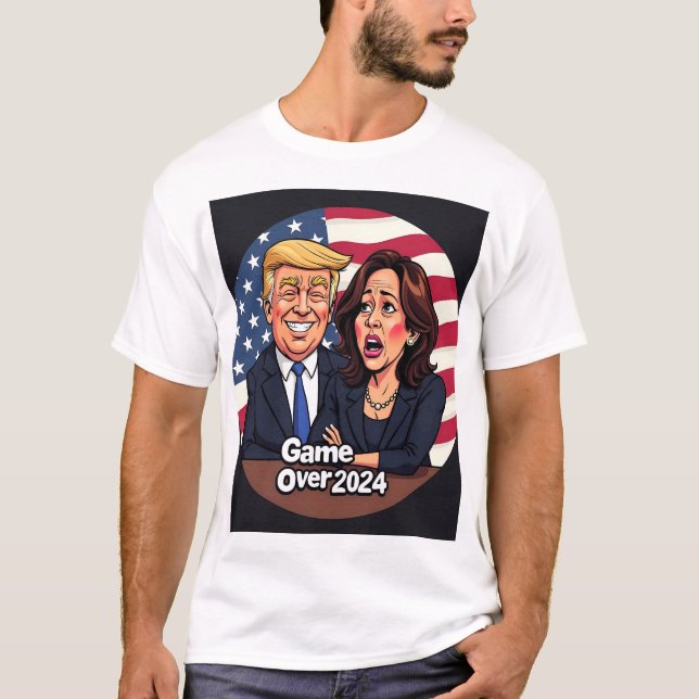 Donald Trump Kamala harris T-Shirt (Vorderseite)