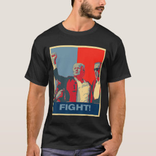 Donald Trump kämpft gegen Artwork und Starke USA T-Shirt