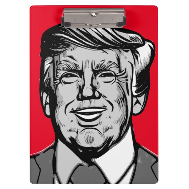 DONALD TRUMP KLEMMBRETT (Vorderseite)