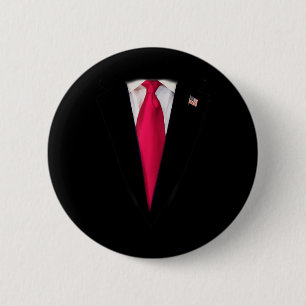 Donald Trump Kostüm Trump Halloween Kostüm Perücke Button