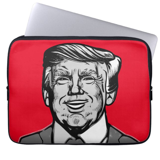 DONALD TRUMP LAPTOPSCHUTZHÜLLE (Vorderseite)