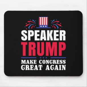 Donald Trump Lautsprecher des Repräsentantenhauses Mousepad