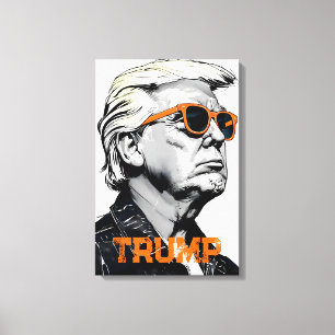 Donald Trump Leinwanddruck