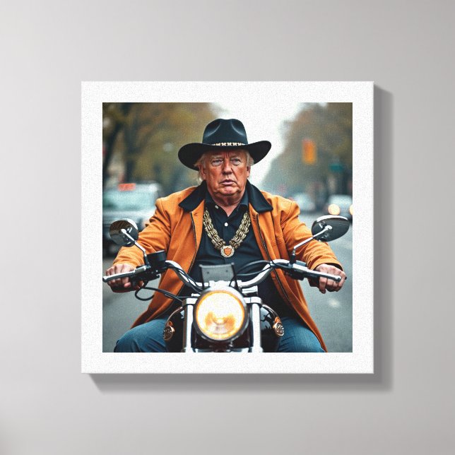 Donald Trump Leinwanddruck (Vorderseite)