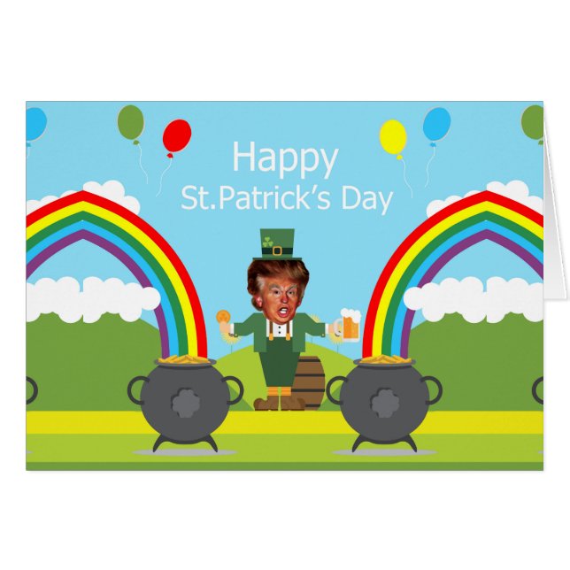 Donald Trump leprechaun (Vorderseite (Horizontal))