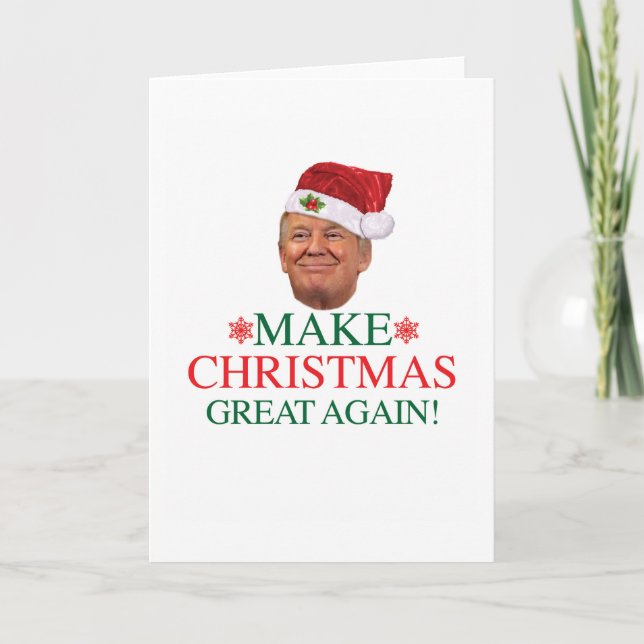 Donald Trump - machen Sie Weihnachten groß wieder (Vorderseite)