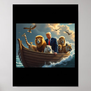 Donald Trump macht Cats wieder sicherer 2024 Debat Poster