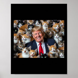 Donald Trump macht Cats wieder zum sicheren Debatt Poster