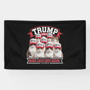 Donald Trump macht die Debatte 2024 wieder für Sic Banner