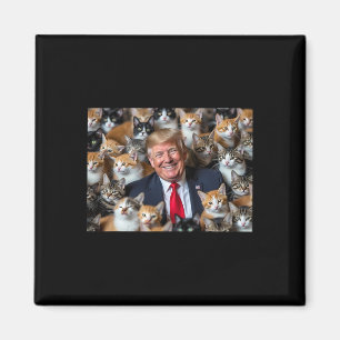 Donald Trump macht Katzen wieder sicher 2024 Dete Magnet