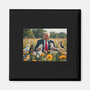 Donald Trump macht Katzen wieder sicher 2024 Detek Magnet