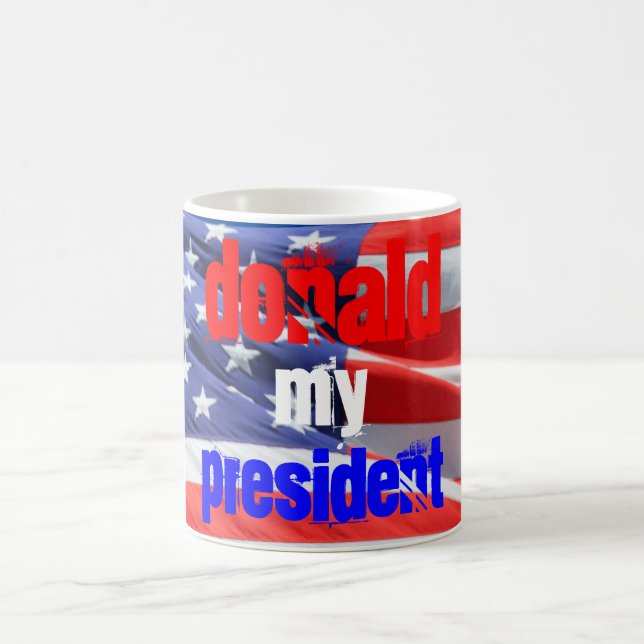 Donald Trump, mein Präsident, Wahlen 2016 Kaffeetasse (Mittel)
