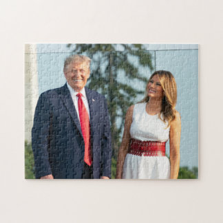 Donald Trump & Melania 4. Juli 2020