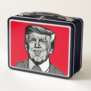 DONALD TRUMP METALL BROTDOSE