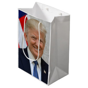 Donald Trump Mittlere Geschenktüte